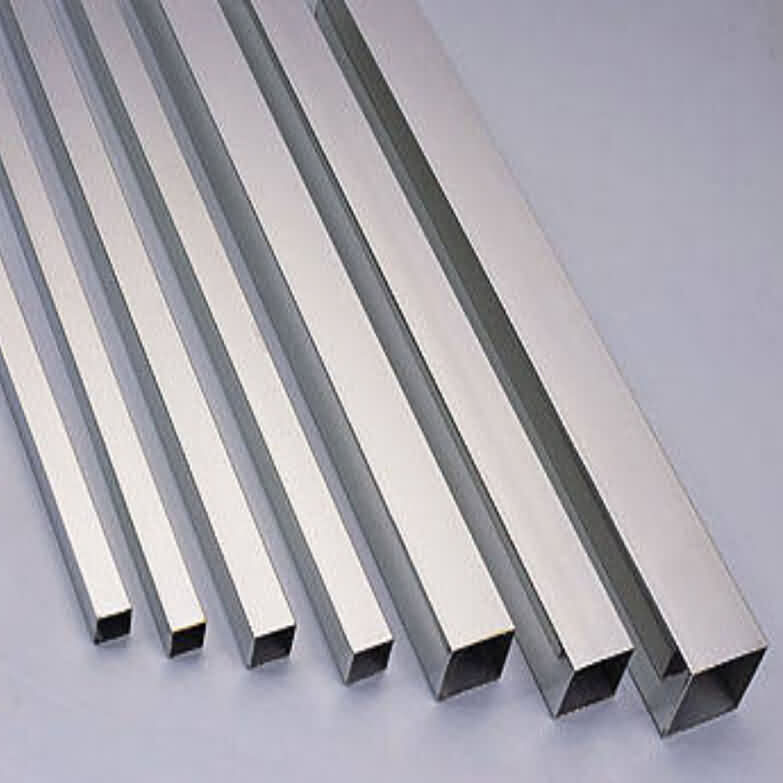SAE 304 Stainless Steel Tube in Square Shape: 8 x 8 ~ 30 x 30mm